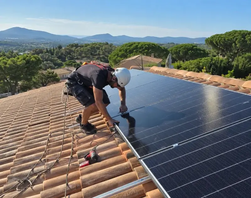 Installateur panneaux solaires Bertric-Burée — pose photovoltaïque sur toiture